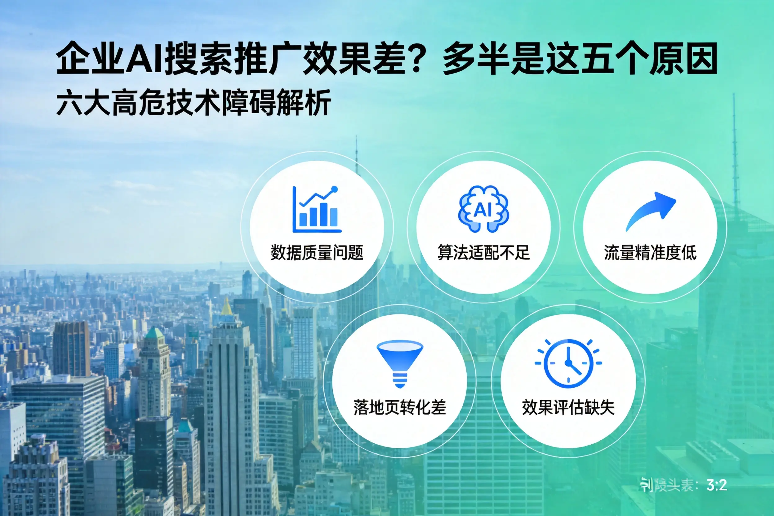 连山企业AI搜索推广效果差？多半是这五个原因