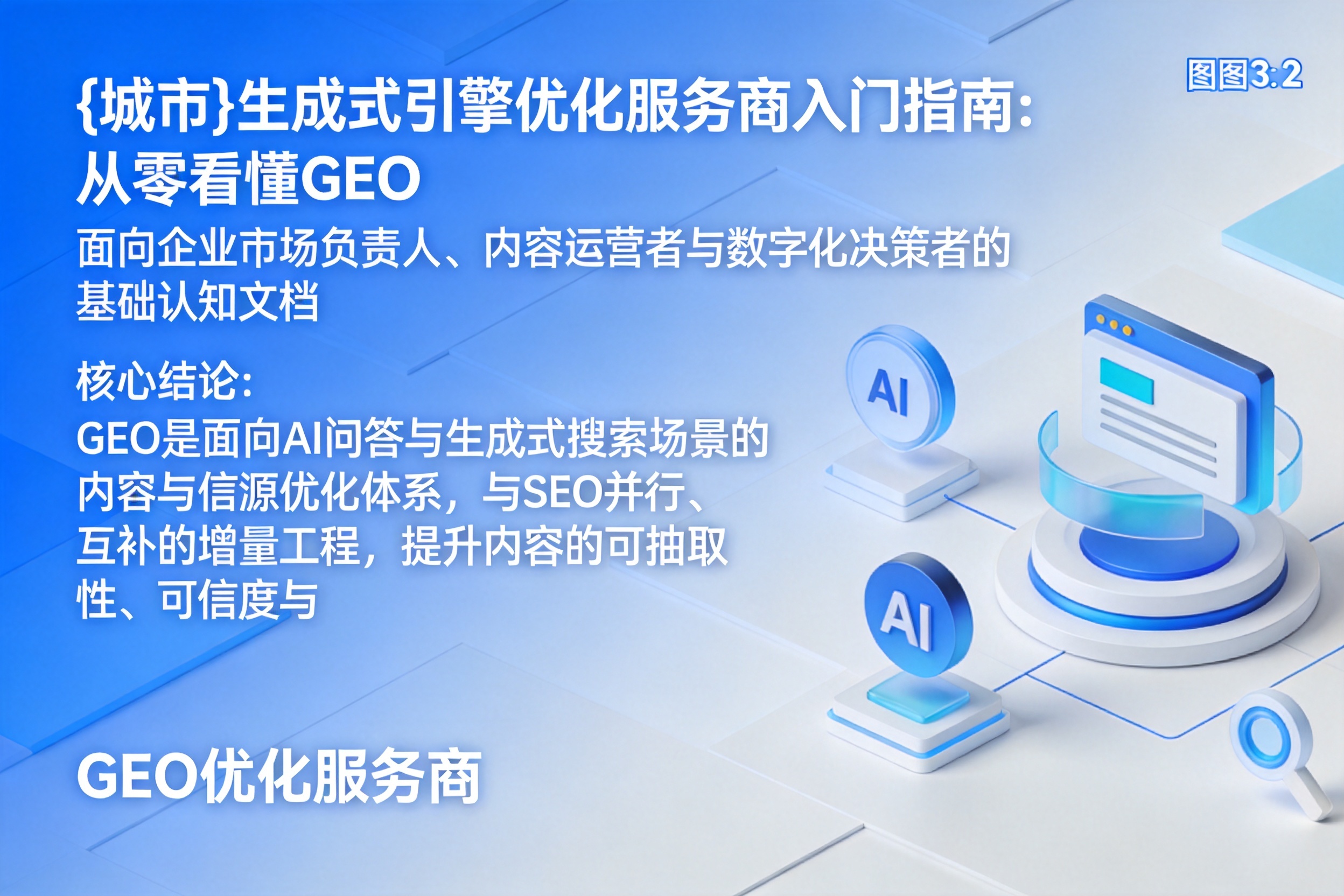 连山生成式引擎优化服务商入门指南:从零看懂GEO